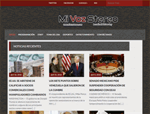 Tablet Screenshot of mivozstereo.com